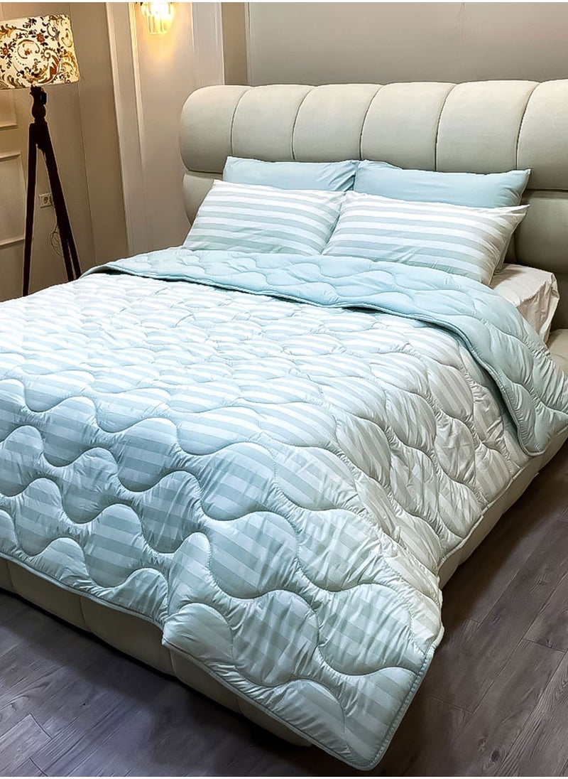 Family Bed Quilt Magic 5 Pieces Size 240 × 240 cm Model 054 from Family Bed  - Image 1