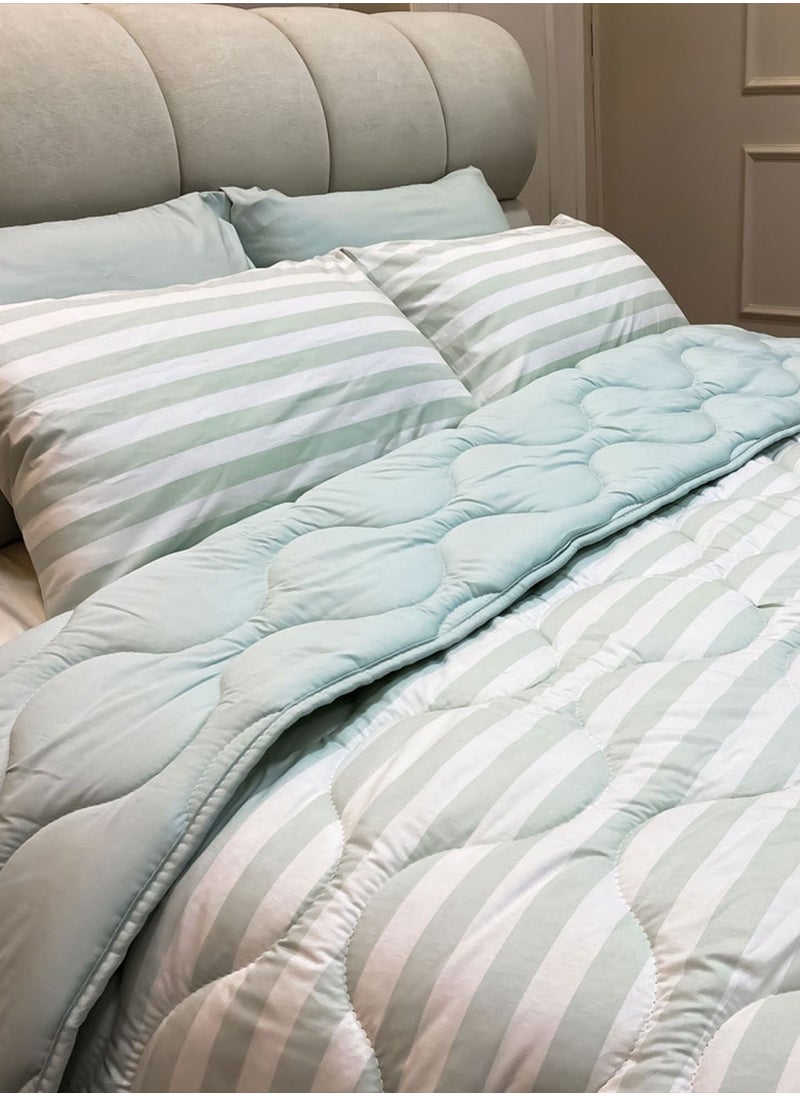 Family Bed Quilt Magic 5 Pieces Size 240 × 240 cm Model 054 from Family Bed  - Image 2