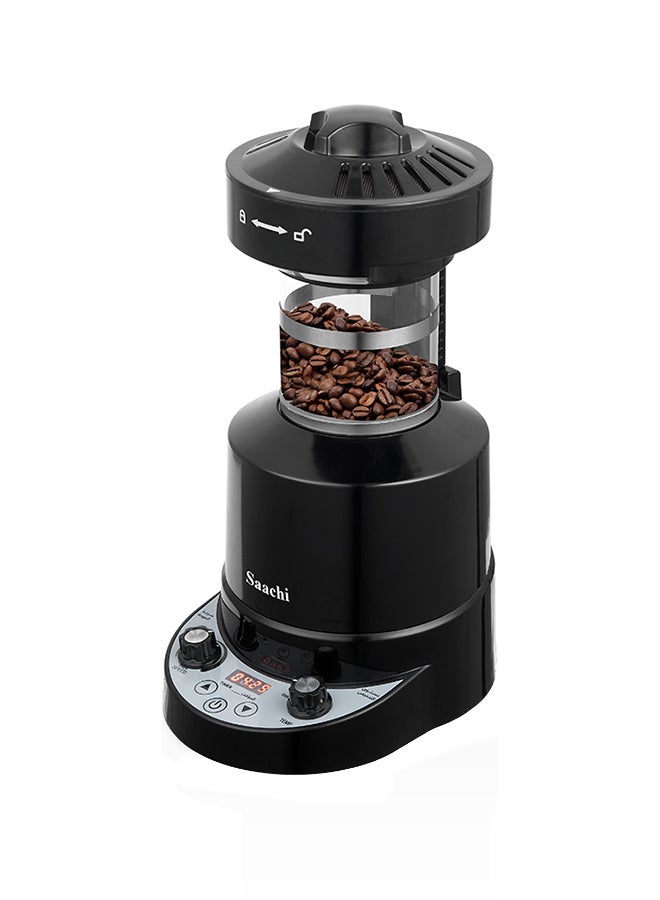 ساتشي محمصة قهوة هوائية مع وظيفة مؤقت وشاشة رقمية 2100 W NL-CR-4965-BK أسود - Image 2