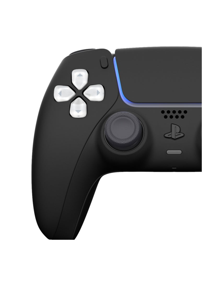 CRAFT by MERLIN PAINTED PLAY STATION 5 DUAL SENSE WIRELESS CONTROLLER BLACK EDITION - Image 2
