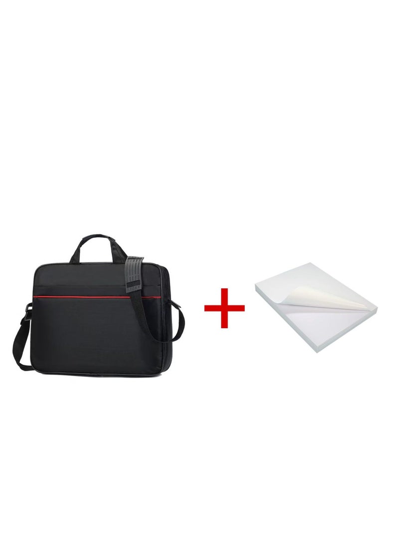 Taimi Laptop Bag with Multi Compartment 15.6" Travel Briefcase with Organizer Expandable Large Hybrid Shoulder Bag With 500 Sheets A4 Paper 