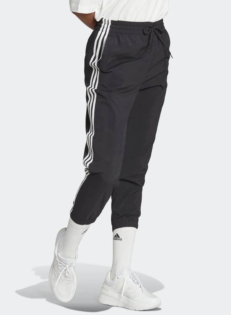 Adidas Essentials 3-Stripes Woven 7/8 Tracksuit Bottoms