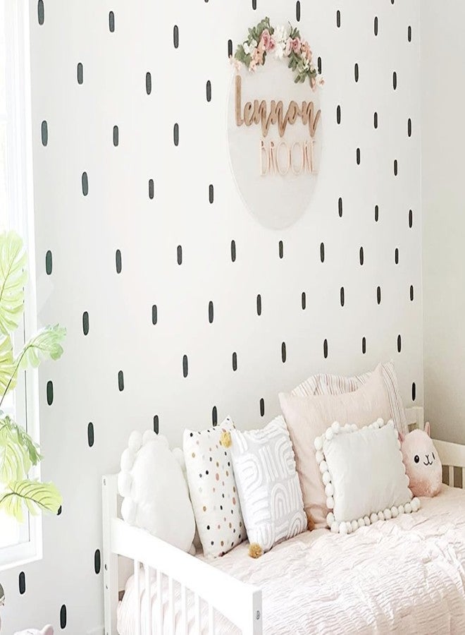 The Boho Design Candy Hand Drawn Lines Wall Decals Peel and Stick for Kids, Baby Bedroom Nursery and Living Room. Adhesive Vinyl Wall Stickers Decor (Black) - Image 2