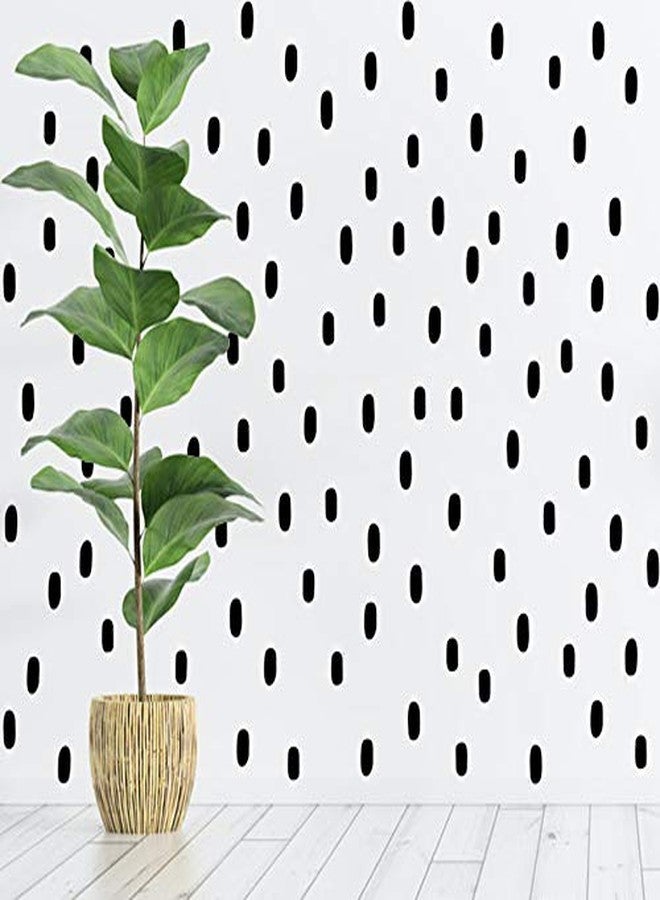 The Boho Design Candy Hand Drawn Lines Wall Decals Peel and Stick for Kids, Baby Bedroom Nursery and Living Room. Adhesive Vinyl Wall Stickers Decor (Black) - Image 4