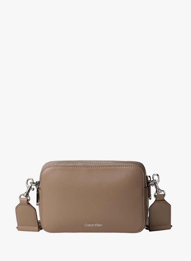 CALVIN KLEIN Webbing Double Strap Camera Bag - Image 1