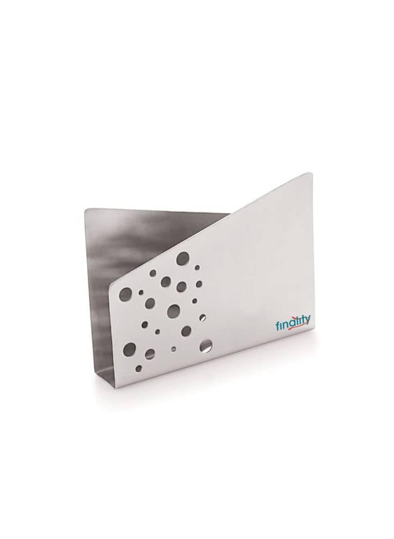 FINALITY finality Hotelware Stainless Steel Matt Finish Rainbow Napkintisue Holder Set of 6  - Image 3