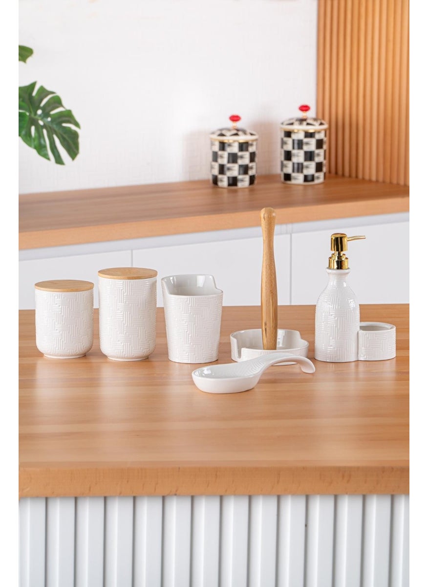 Acar - Karina 6-Piece Kitchen Utensil Set - Image 1