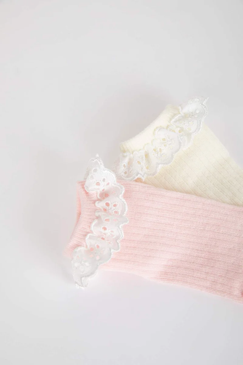 Defacto BabyGirl 2 piece Long Socks