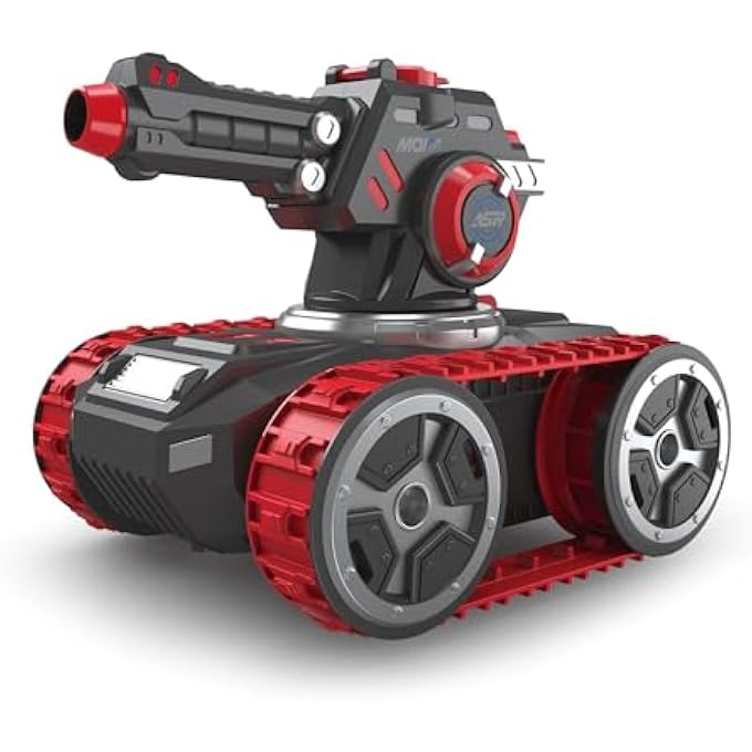 GEARBOX RC CAR TOYS WATER BLASTER REMOTE CONTROL TANK 2.4GHZ WITH MULTI DIRECTIONAL DRIVE, WATER BLASTER, ROTATABLE TURRET AGES 6 YEARS+ (RED) REMOTE CONTROL CAR - Image 3
