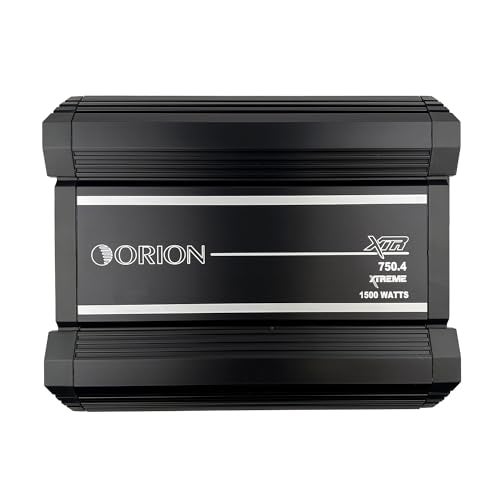 Orion أوريون XTR750.4 مضخم صوت عالي القدرة من الفئة A/B بقناة 4، 750 واط RMS، مستقر عند 2/4 أوم، تقاطع HP/LP، تعزيز الجهير، MOSFET، زر الجهير، صنع في كوريا - Image 2