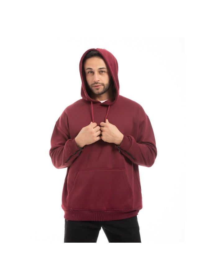 سيزار هودي رجالي اوفر سايز مزود بغطاء للرأس - Image 5