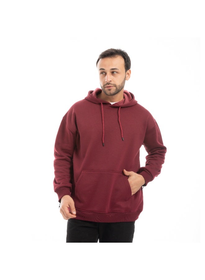 سيزار هودي رجالي اوفر سايز مزود بغطاء للرأس - Image 1