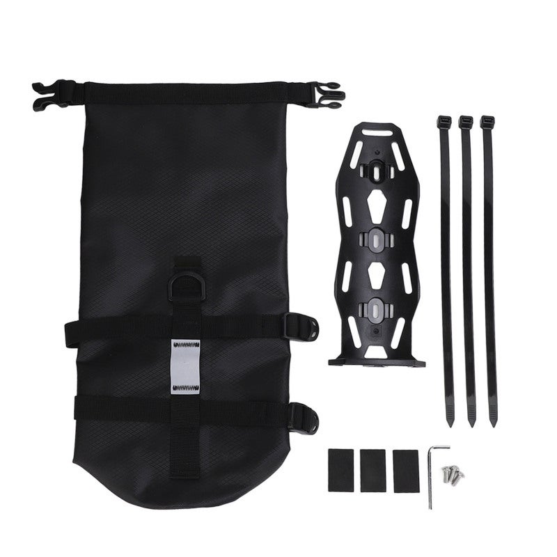 ENLEE Bike Front Fork Bag 5L Large Capacity Waterproof Durable Cycling Front Saddle Bag Rack Bag for Road Bike Mountain Bike - Image 1