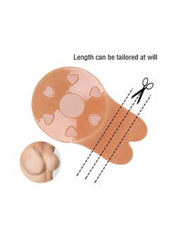 Y&D Sticky Bra Adhesive Invisible Bra Lift Bra Backless Strapless Reusable Push Up Nipple Covers for Women (2 Pairs Medium)  - Image 4