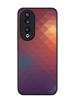 Rugged Black edge case for Honor 90 5G, Slim fit Soft Case Flexible Rubber Edges Anti Drop TPU Gel Thin Cover -  Copper Prism