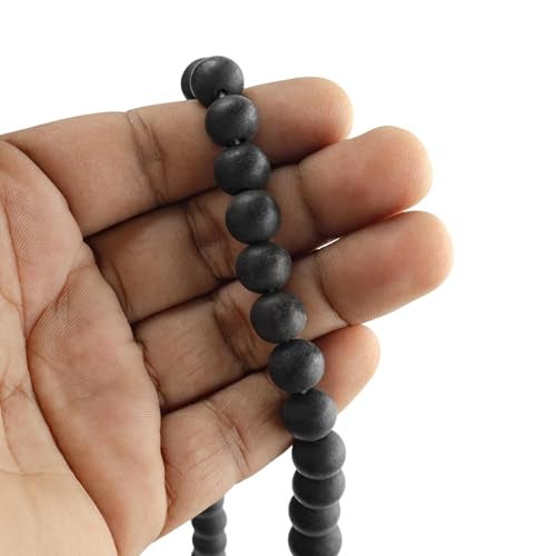 ARKAM Certified 100% Natural Karungali Mala/Original Karungali Malai/Natural Black Ebony Wood Mala (Size: 6mm, Length: 22 inches, Beads: 108+1) - Image 3