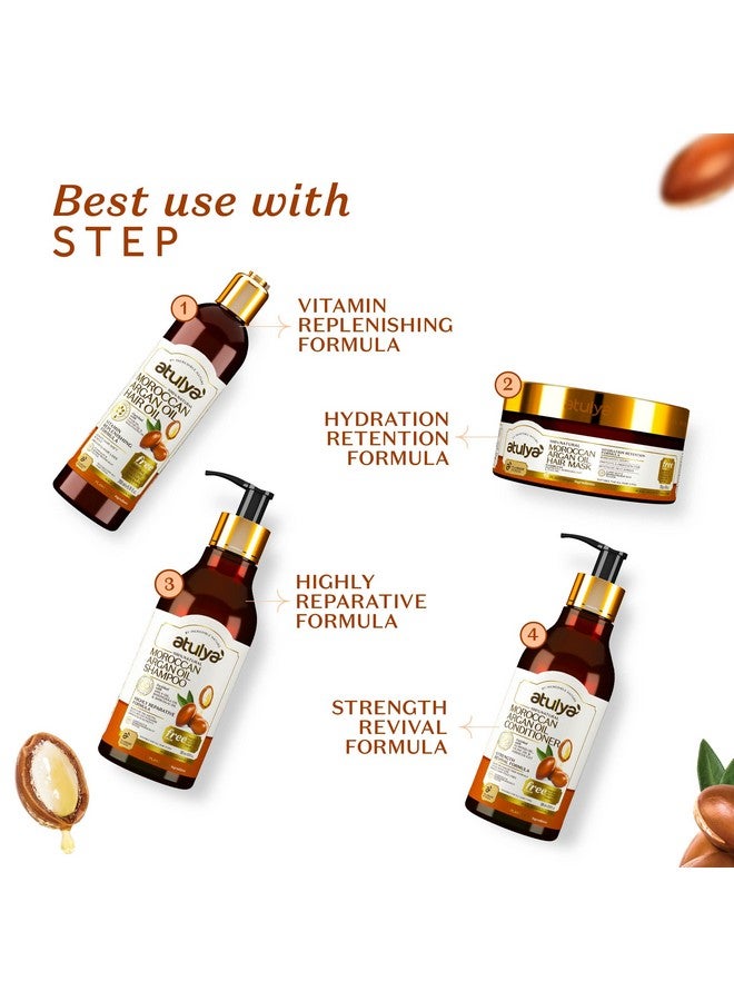 atulya Moroccon Argan Oil Hair Oil - Image 4