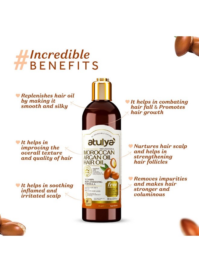 atulya Moroccon Argan Oil Hair Oil - Image 2