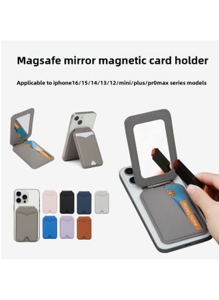 Suitable For Apple IPhone16 Series Rotating Shaft Mirror Magnetic Card Package MagSafe Folding Mirror N52 Strong Magnetic-Specifications:Klein Blue - pzsku/Z66DE174C6167E8142456Z/45/_/1742205496/e86afe5e-d43d-4372-8e54-f3fc87b652ee