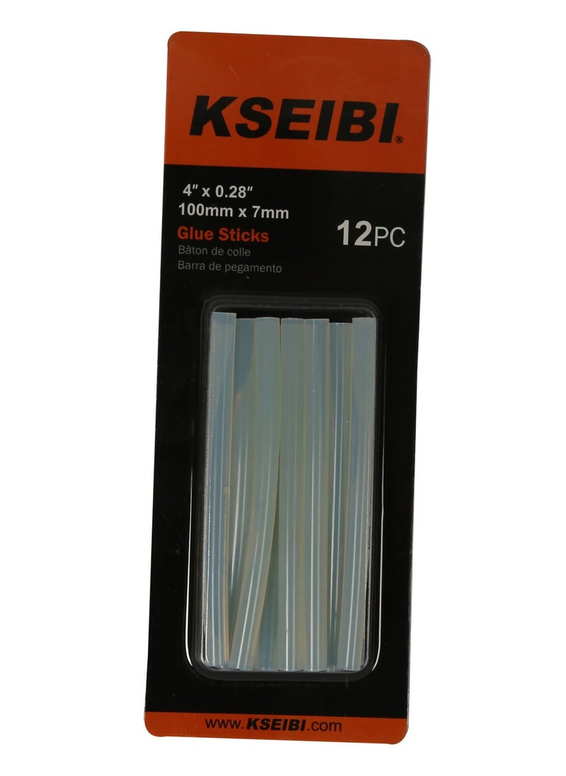 KSEIBI Glue Sticks / Translucent 1kg, Clear Adhesive Glue, Ideal for Gluing Wood, Metal, Glass, Fabric, Floral, Paper, Plastics, Ceramics, And Cards, Crafting, Office Work/ Adhesive Sticks.  - Image 2