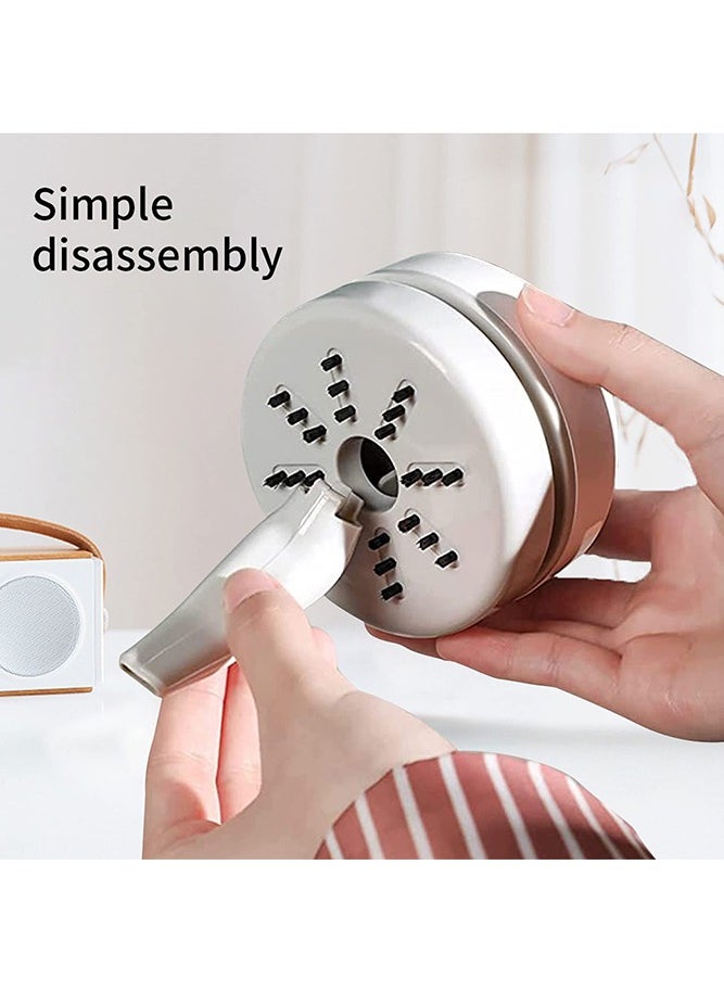 Mini Desktop Cleaner with Robot Shape, 1200mAh Portable Small USB Vacuum Cleaner, Quiet Pick Pp Tiny Items, Great for Home, Office, Kitchen, Piano, Keyboard - pzsku/Z66DE1A7389713A7185FEZ/45/_/1698829695/134987a4-7fe8-4904-ae53-c9599e48dbec