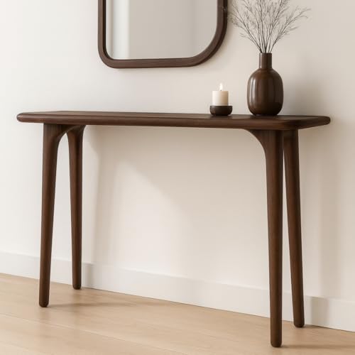 carpentray 100cm Long Wooden Console Table for Living Room | Side Entrance Table for Home (100 * 30 * 77 Cm) - Image 2