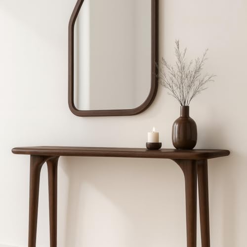 carpentray 100cm Long Wooden Console Table for Living Room | Side Entrance Table for Home (100 * 30 * 77 Cm) - Image 3