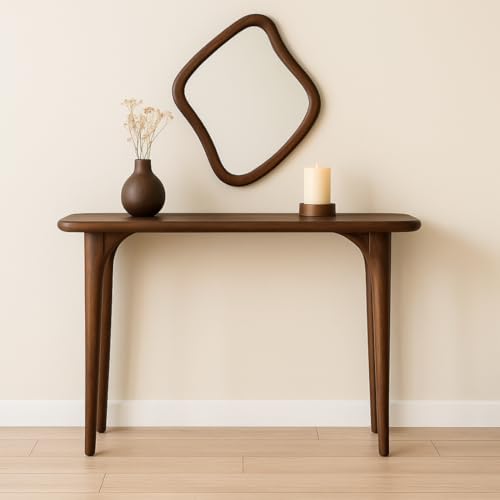 carpentray 100cm Long Wooden Console Table for Living Room | Side Entrance Table for Home (100 * 30 * 77 Cm) - Image 1