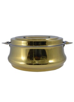 Homemaker Riyadh Hotpot 5000ml Capacity - Unique Locking Lid - High Quality Stainless Steel - Gold Etching  - Image 2