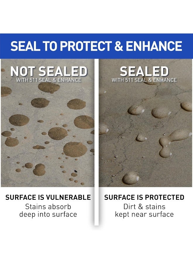 Miracle Sealants SEENPT6 511 Seal & Enhance Color & Gloss Enhancers, Pint, Clear  - Image 3