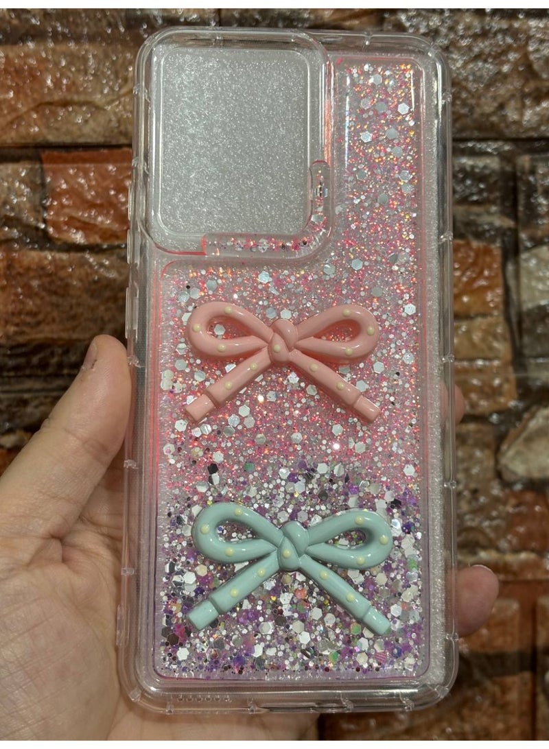Back cover with a bow, compatible with the phone Realme 14T - Image 1