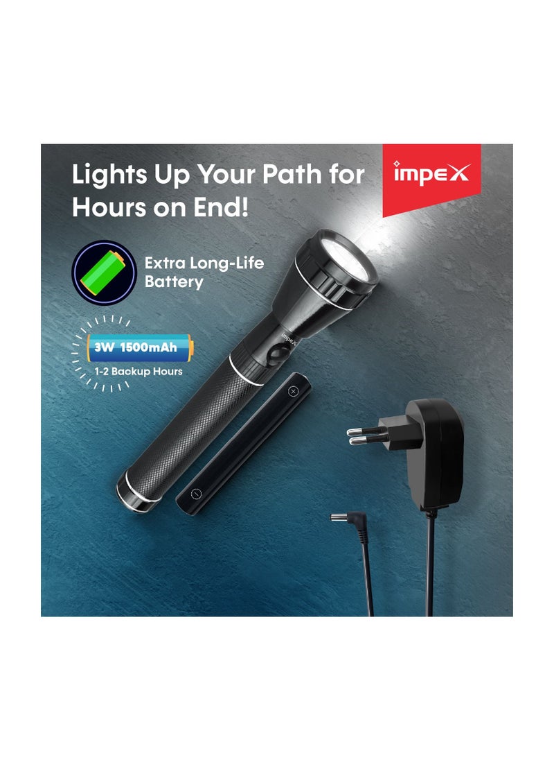 Impex - Impex LUMIN C2 Rechargeable LED Flashlight - Image 1