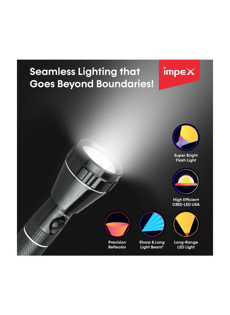 Impex - Impex LUMIN C2 Rechargeable LED Flashlight - Image 1