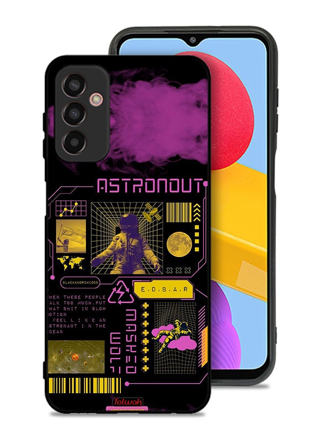 Tolwak Samsung Galaxy M13 Protective Case Cover Astronaut Sticker - Image 1