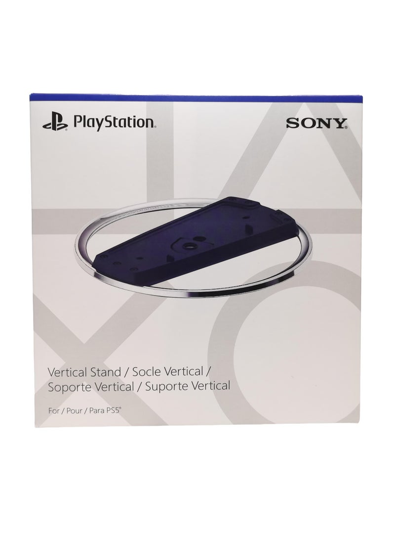 بلاي ستيشن - حامل عمودي SONY لجهاز PS5 Slim / PS5 Pro ، PS5 Pro ، PS5 Slim ، حامل جهاز PS5 ، حافظ على جهاز PS5 Pro أو جهاز PS5 Slim آمنا في الوضع الرأسي ، وحافظ على جهازك بأناقة ، وهو متاح لكل من الإصدار القرصي والرقمي - Image 1