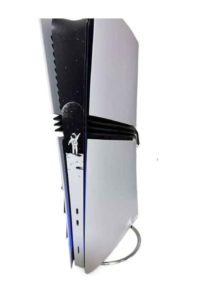 بلاي ستيشن - حامل عمودي SONY لجهاز PS5 Slim / PS5 Pro ، PS5 Pro ، PS5 Slim ، حامل جهاز PS5 ، حافظ على جهاز PS5 Pro أو جهاز PS5 Slim آمنا في الوضع الرأسي ، وحافظ على جهازك بأناقة ، وهو متاح لكل من الإصدار القرصي والرقمي - Image 1