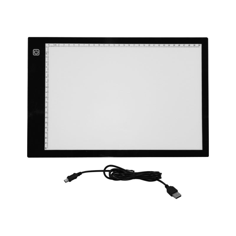 LED Light: Energy Efficient Bright Illumination - Durable Acrylic Panel Copyboard for Home Workspace, Study Area, On-the-Go Use - Image 2