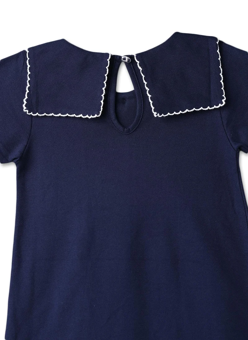 Nautinati Ruffled Sailor Dress