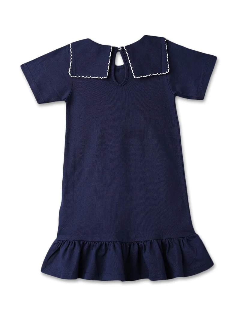 Nautinati Ruffled Sailor Dress