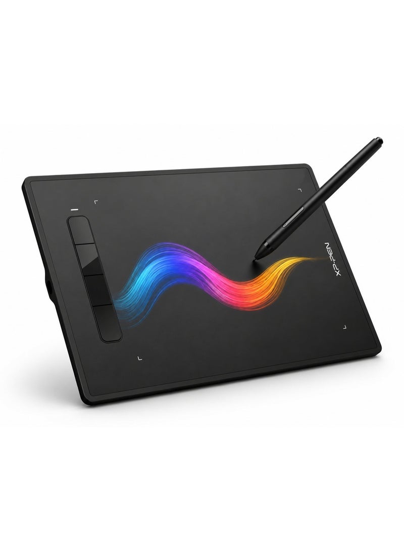 XP-PEN G960S Plus Graphics Tablet, 9×6" Drawing Pad with 8192 Pressure Levels, Digital Eraser & 60° Tilt Support for Art & Design - Image 1