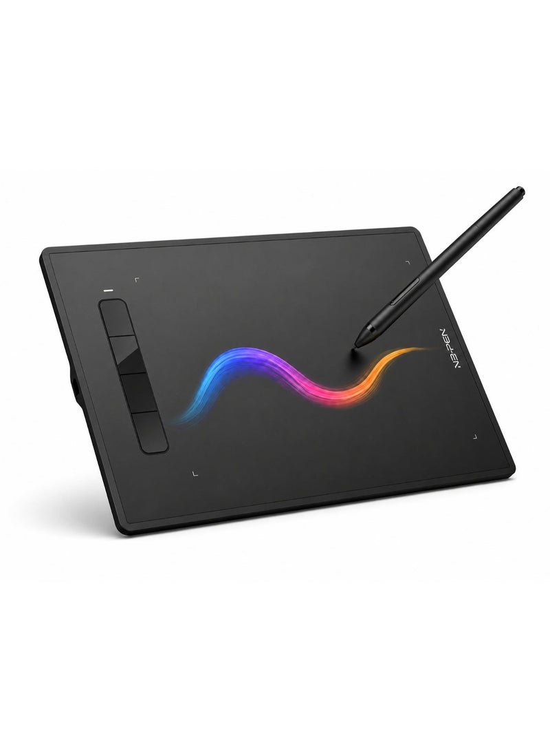 XP-PEN G960S Plus Graphics Tablet, 9×6" Drawing Pad with 8192 Pressure Levels, Digital Eraser & 60° Tilt Support for Art & Design - Image 1