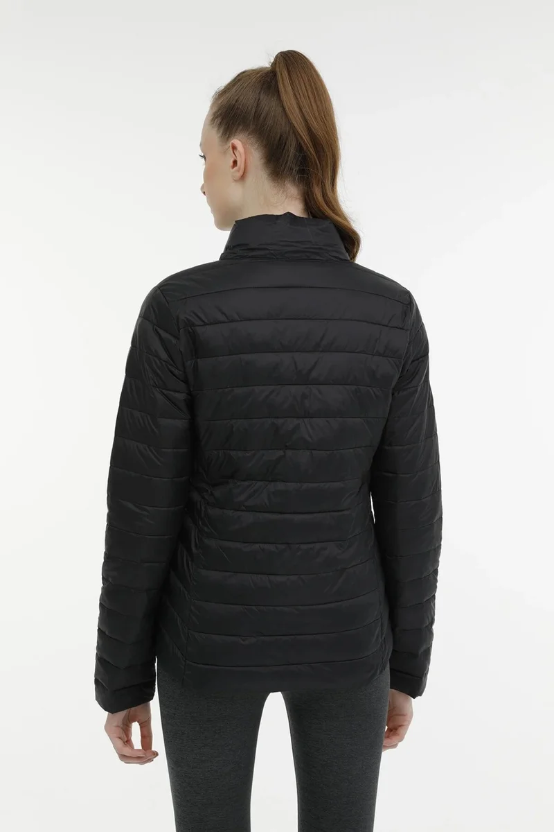 لامبرجاك Quilted Slim Fit Stand Collar Puffer Jacket Women's Jacket 1SN28 4pr
