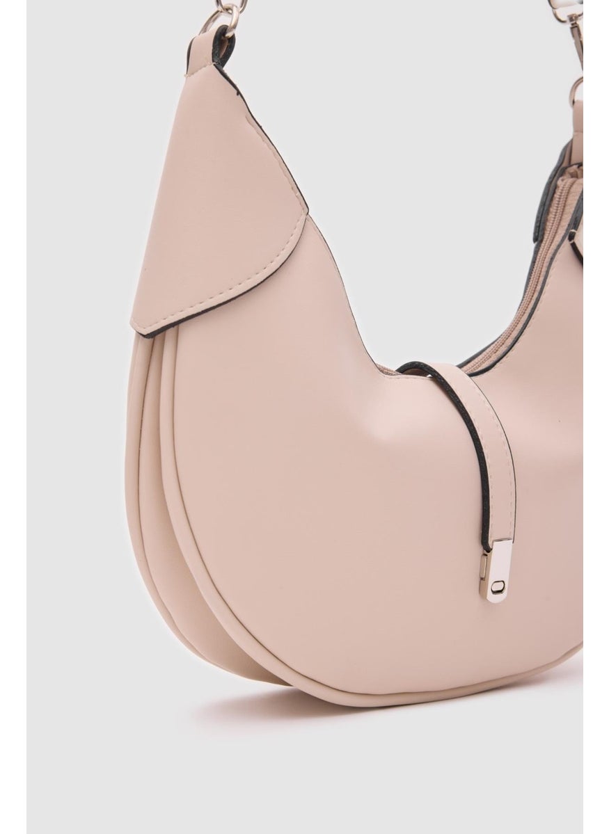 Shule Bags Oval Baguette Bag Suzu Cream  - Image 3