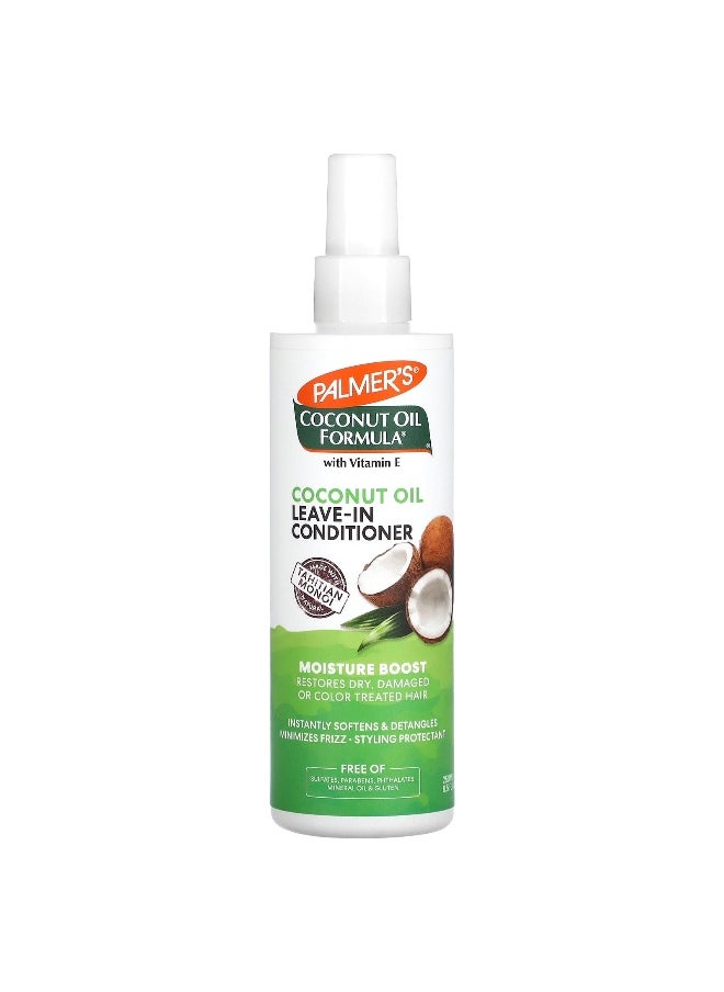 PALMER'S Palmer's, Coconut Oil Formula® with Vitamin E, Coconut Oil Leave-In Conditioner, 8.5 fl oz (250 ml)  - Image 1