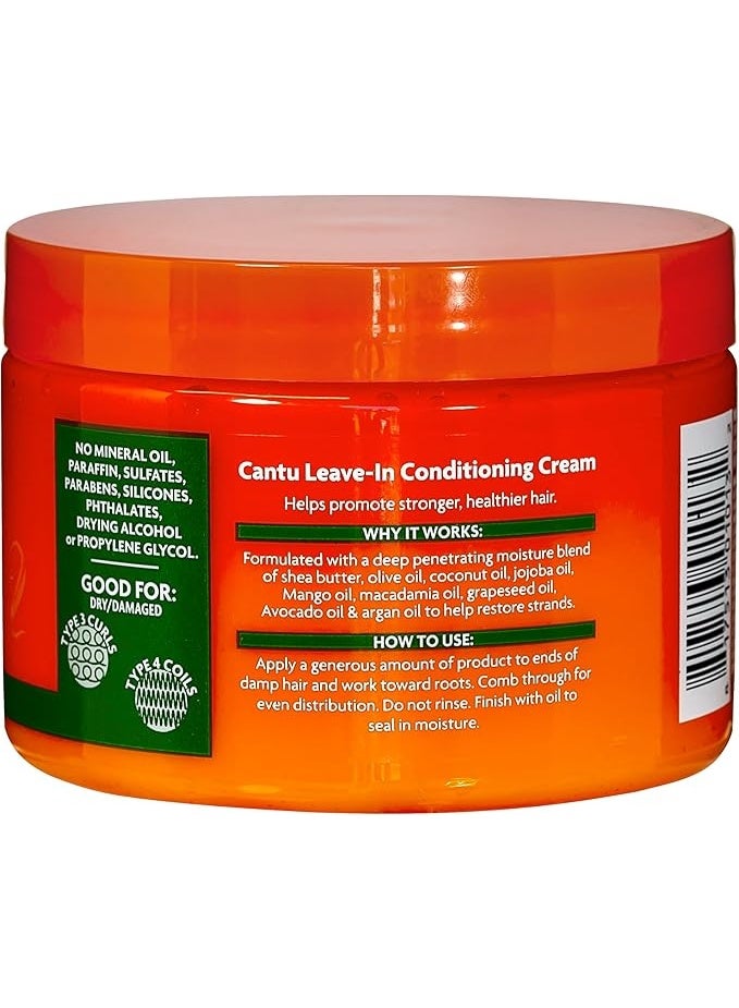 CANTO Cantu Shea Butter for Natural Hair Leave in Conditioning Cream, 340 g - Image 2