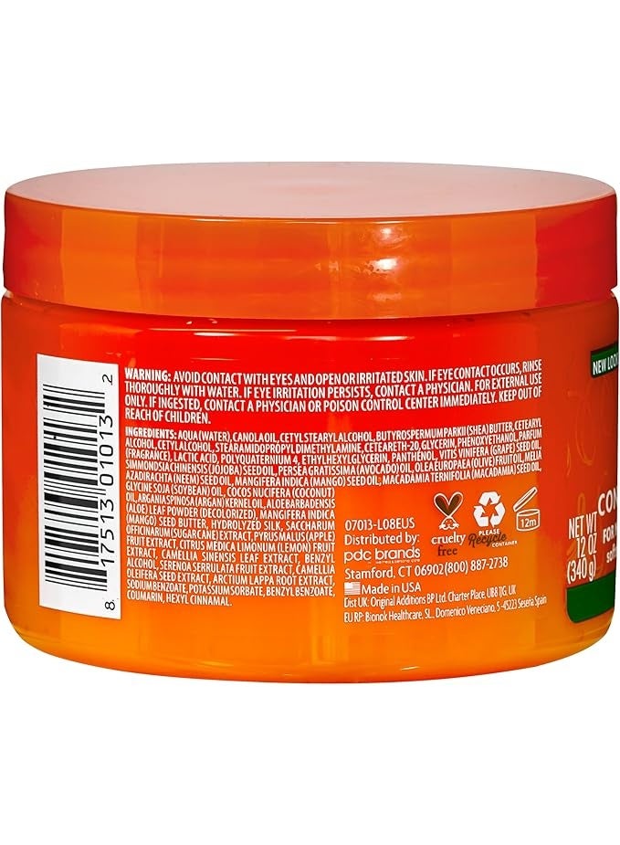 CANTO Cantu Shea Butter for Natural Hair Leave in Conditioning Cream, 340 g - Image 3
