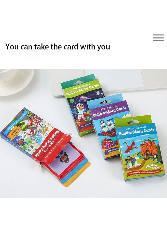 Magic Castle Storyteller Picture Cards Imagination Thinking Training Memory Puzzle Toys - Image 5