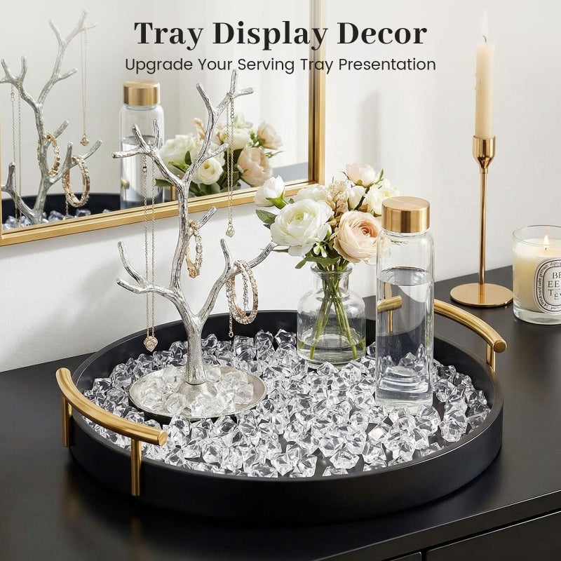 DomeStar 1050PCS Clear Fake Ice for Vase Fillers, Acrylic Fake Crystal Clear Vase Fillers Fish Tank Centerpiece Party Table Scatter Decor - Image 5