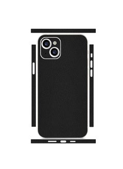 Generic For iPhone 15 Plus All-inclusive PET Phone Decal Adhesive Sticker(Black) 