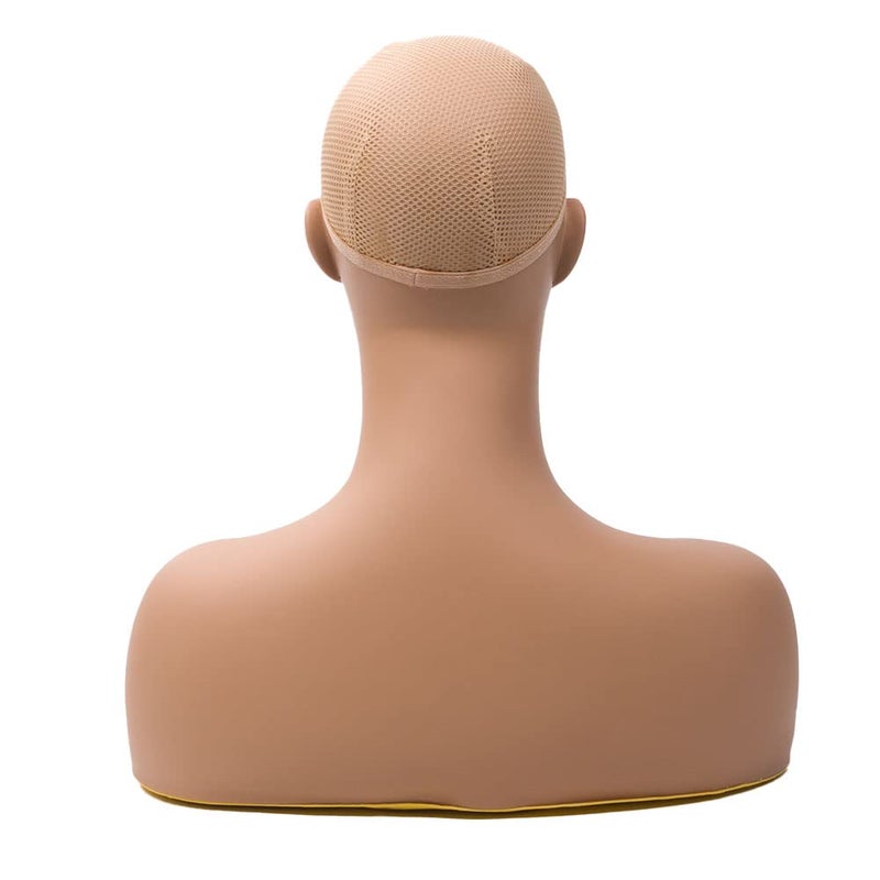 JINGFA Mannequin Head with Shoulder Display Manikin Head Bust for Wigs,Makeup,Beauty Accessories - Image 4